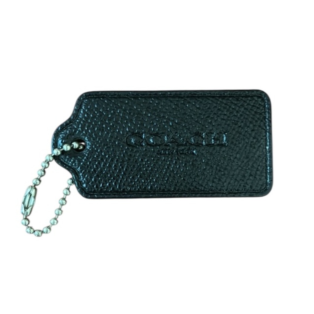 Coach Black Hangtag